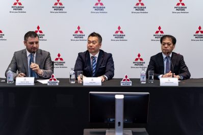 Пресс-конференция Mitsubishi